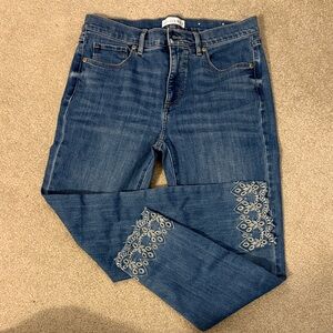 LOFT skinny crop jeans